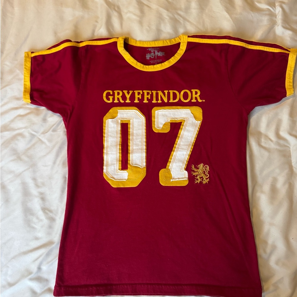 Wizarding World of Harry Potter Gryffindor/Potter Jersey-Style Ringer Shirt
